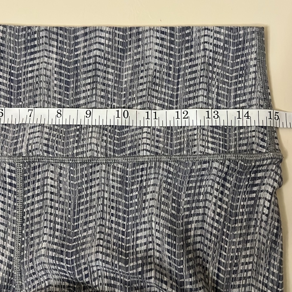 Lululemon Wunder Under Hi-Rise 7/8 Tight *25" Luon Arrow Battleship Silver - Picture 11 of 14